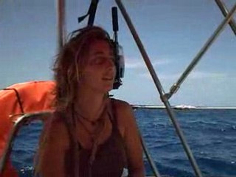 Juju dans la Coulirette pendant la nav