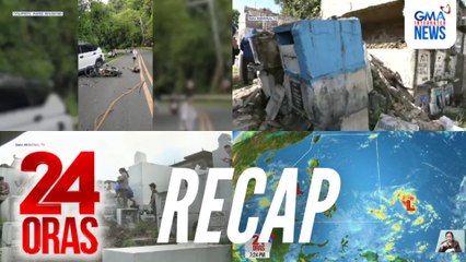 24 Oras: (Part 2) 2 LPA sa loob at labas ng PAR | Sitwasyon sa mga sementeryo sa probinsya | Disgrasya sa Marilaque Hway, atbp.