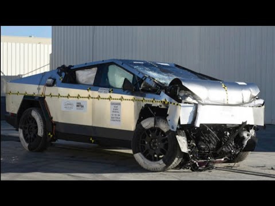 2024 Tesla Cybertruck im NHTSA Crashtest: Ist er die befürchtete 'Monstermaschine'?