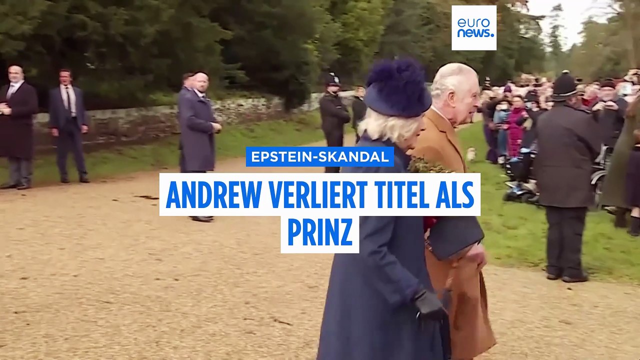 Prinz Andrew verliert den Titel 'Prinz' und zieht aus der königlichen Loge aus