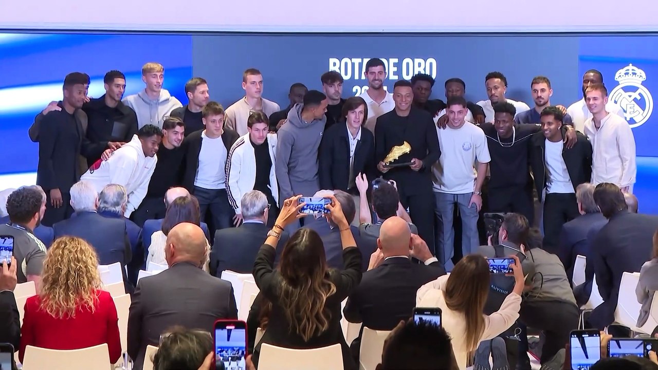 Kylian Mbappé recibe la Bota de Oro