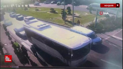 Nevşehir'de trafik polisinden örnek davranış