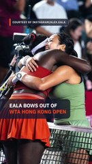 Alex Eala bows in heartbreak anew, collapses in Hong Kong as season ends