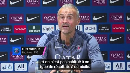 PSG - Enrique : "Notre série contre Nice est une motivation pour le match de demain"