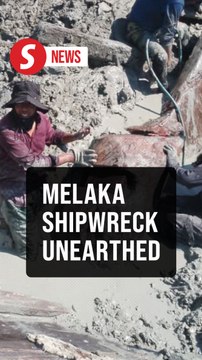 Ancient shipwreck discovered on Pulau Melaka