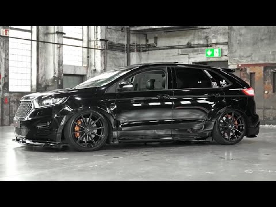 Ford Edge mit Luftfahrwerk & 21 Zoll Barracuda Felgen – Tiefer geht’s nicht!