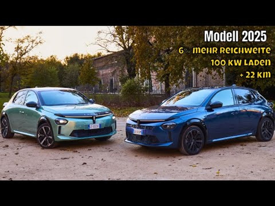 2025 Lancia Ypsilon Electric mit 425 km Reichweite – so effizient ist das Update