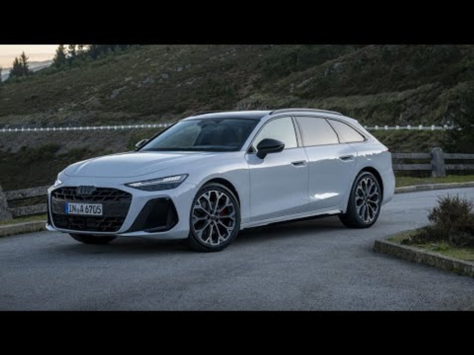 Audi a6 avant 40 tfsi in gletscherweiß metallic | exterieur- & interieur, fahrszenen