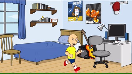 Caillou charges Boris’s credit card/grounded