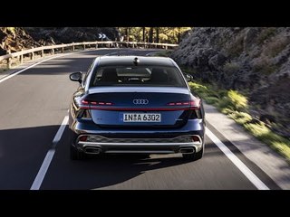 2025 Audi A6 Limousine (C9) in Action – Fahraufnahmen auf den Straßen von Spanien