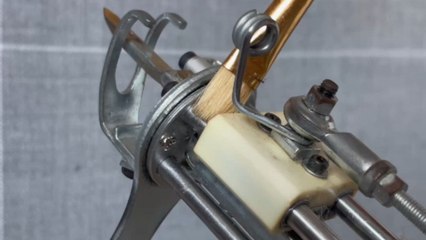 Artist tufts a vibrant rug that perfectly reflects Tomorrowland's spirit and joy