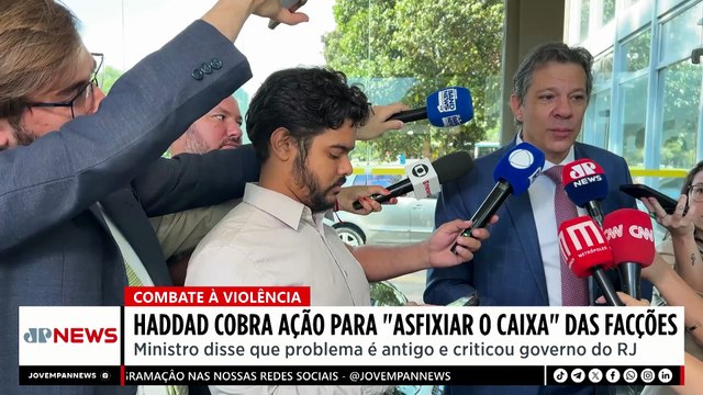 Haddad cobra Castro sobre combate ao crime organizado; bancada analisa | LINHA DE FRENTE