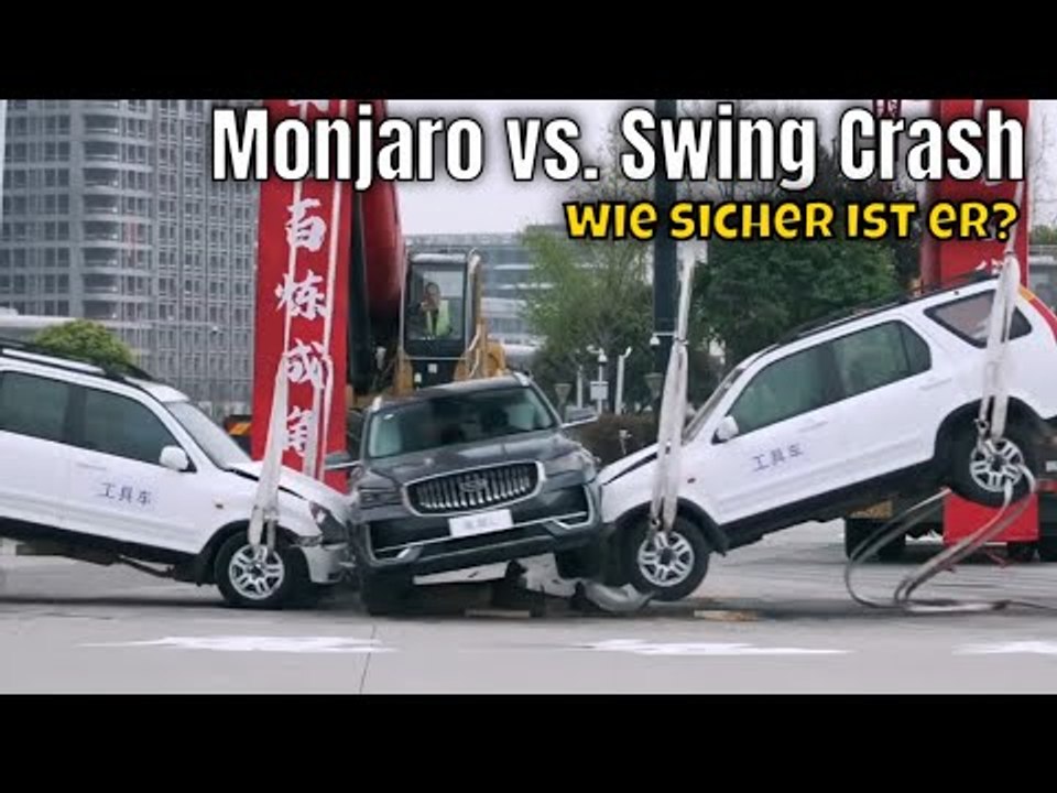 Sicher oder nicht? Geely Monjaro beim Swing Crashtest: Hält das SUV stand?
