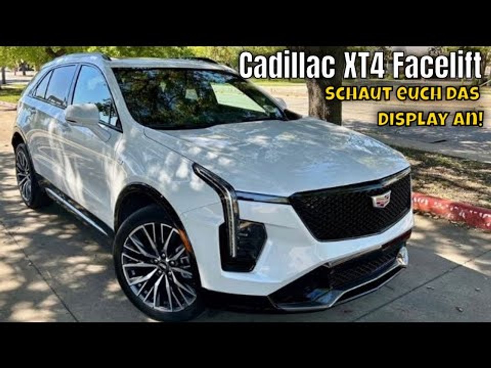 2023 Cadillac XT4 Facelift: Was steckt im Update und gibt es ihn bei uns noch?