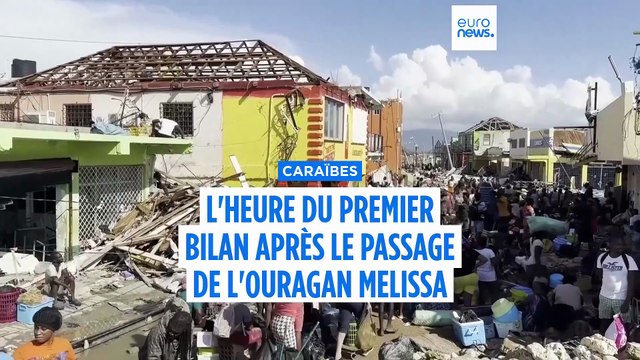 Après le passage de l'ouragan Melissa dans les Caraïbes, la recherche des disparus se poursuit