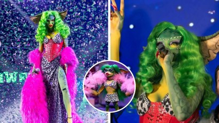 Belinda deslumbra como "Greta" de los Gremlins en su tradicional fiesta de disfraces Beliween