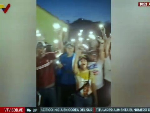 Cojedes | Población realizó movilización nocturna en defensa de la Paz y la soberanía territorial