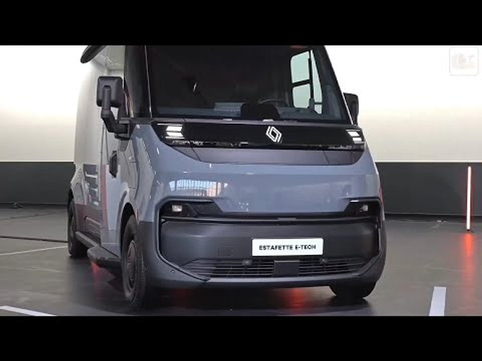 2025 Renault Estafette E-Tech: Retro-Van mit 800-Volt-Power | neue Details