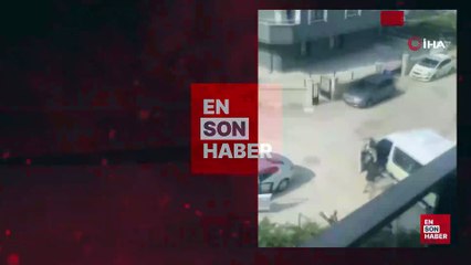 Bursa'da yol kavgası: Terlik ve sopayla birbirlerine girdiler