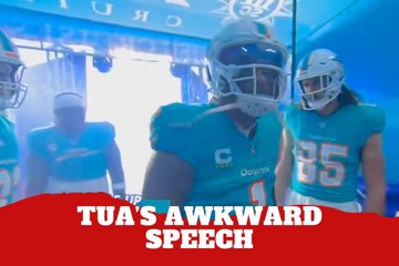 Tua Tagovailoa’s pregame speech goes viral for all the wrong reasons