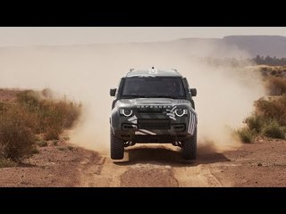 Defender Dakar D7X-R: Getestet in der Sahara, bereit für die Rallye 2026!