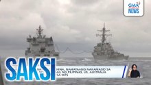 Mga barko ng China, namataang nakamasid sa gitna ng joint sail ng Pilipinas, US, Australia at New Zealand sa WPS | Saksi