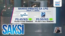 Rollback sa presyo ng LPG, ipatutupad bukas | Saksi