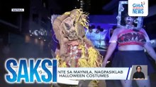 Ilang residente sa Maynila, nagpasiklab sa acting at Halloween costumes | Saksi