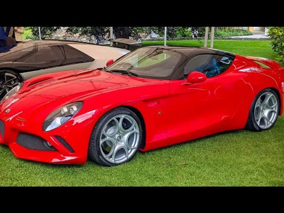 Alfa Romeo 8C DoppiaCoda Zagato beim Concorso d’Eleganza Villa d’Este 2025