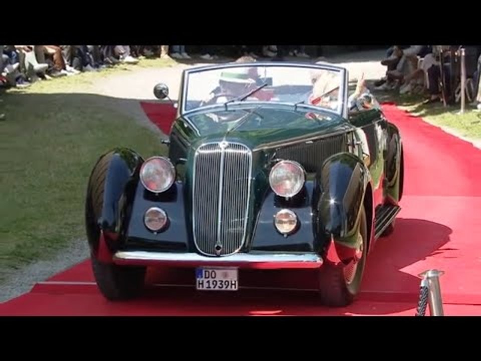Lancia Astura Pininfarina Cabriolet beim Concorso d’Eleganza Villa d’Este 2025