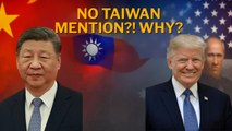 Trump Skips Taiwan Talk in China Summit Twist
