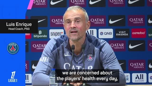 'Injuries are part of a footballer's life' - Enrique provides update on Doue