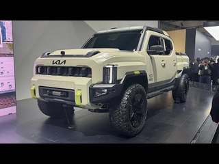 Kia Tasman Weekender: Koreas krasses Offroad-Pick-up-Concept im Detail