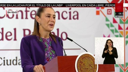 García Vilchis reaparece en la mañanera como reportera; así fue su intervención