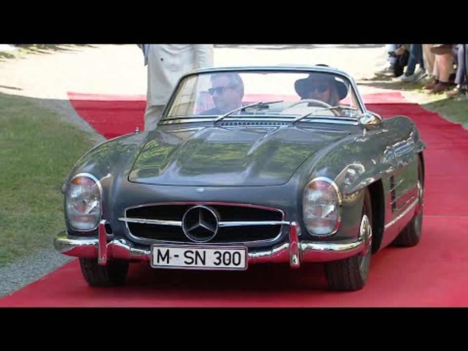 Mercedes-Benz 300 SL beim Concorso d’Eleganza Villa d’Este 2025