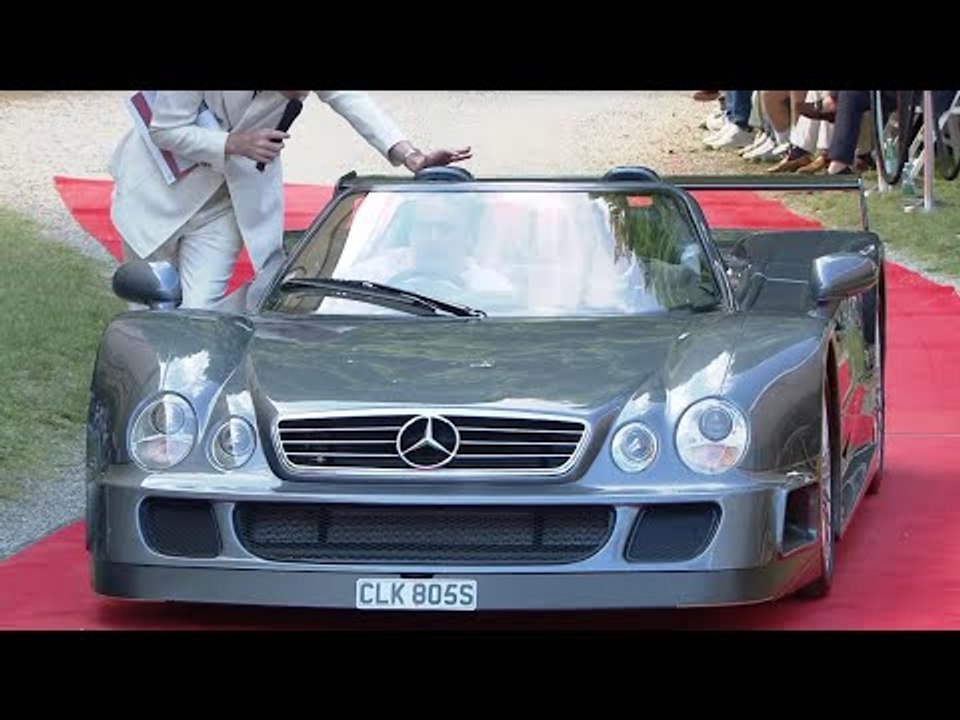 Mercedes-Benz CLK GTR V12 beim Concorso d’Eleganza Villa d’Este 2025