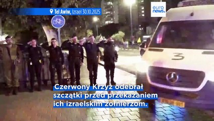 Izrael otrzymał szczątki dwóch kolejnych zakładników zwróconych przez Hamas