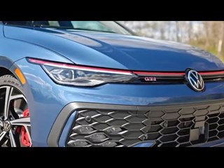 2025 VW Golf GTI SE (MK8.5) in Schieferblau – Kompaktsportler mit frischem Look