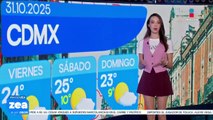 Pronóstico del tiempo 31 de octubre 2025 | Noticias con Francisco Zea