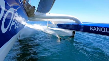 « Pour le moment, on compte les points » - Voile - Transat Café L'Or