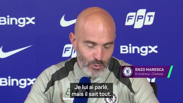 Chelsea - Maresca sur Delap : Il sait qu’il a fait une erreur