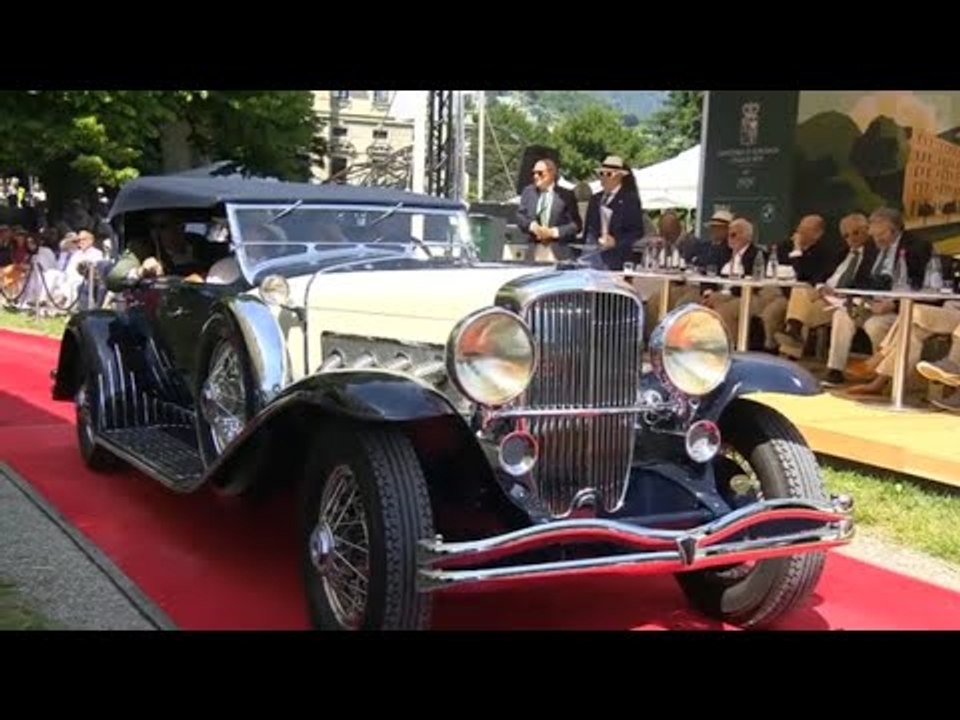 1935 Duesenberg SJ beim Concorso d’Eleganza Villa d’Este 2025