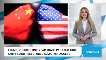 Trump, Xi Strike One-Year Trade Pact Cutting Tariffs And Restoring U.S. Market Access