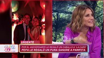 El regalo millonario que Martín Pepa le hizo a Pampita