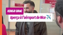 Fans en ébullition  Kendji Girac aperçu à l’aéroport de Nice