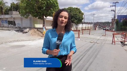 Melhoria no Trânsito de Caruaru: Faixa Elevada em Construção na Avenida Lúcio Mendonça para Facilitar a Travessia de Pedestres
