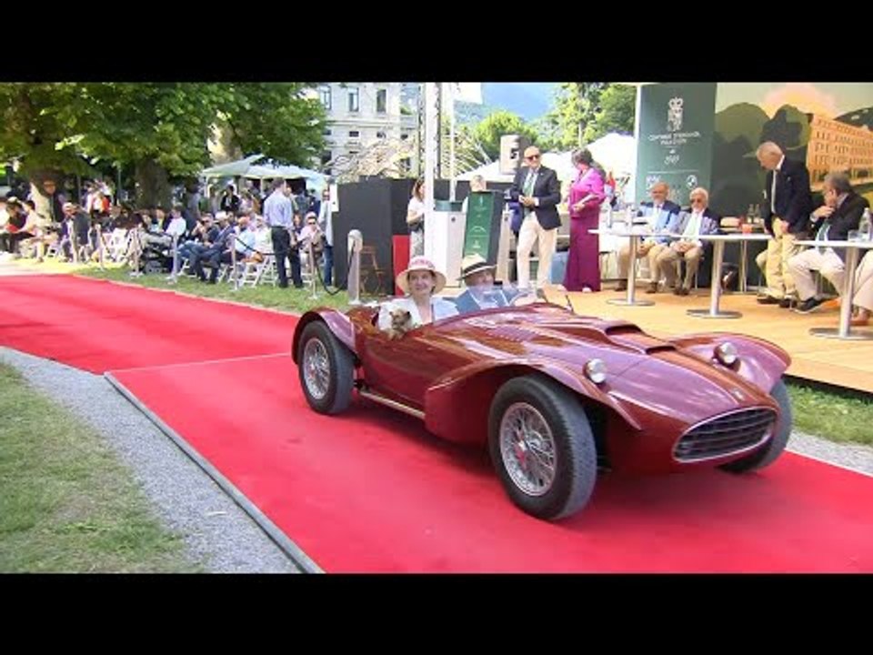 Siata 208 CS mit Fiat-V8 beim Concorso d’Eleganza Villa d’Este 2025