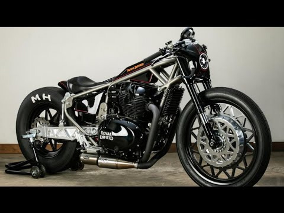 Royal Enfield SAMURAI: Japanischer Chopper trifft Dragstrip