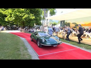 Ferrari Dino 206 GT beim Concorso d’Eleganza Villa d’Este 2025