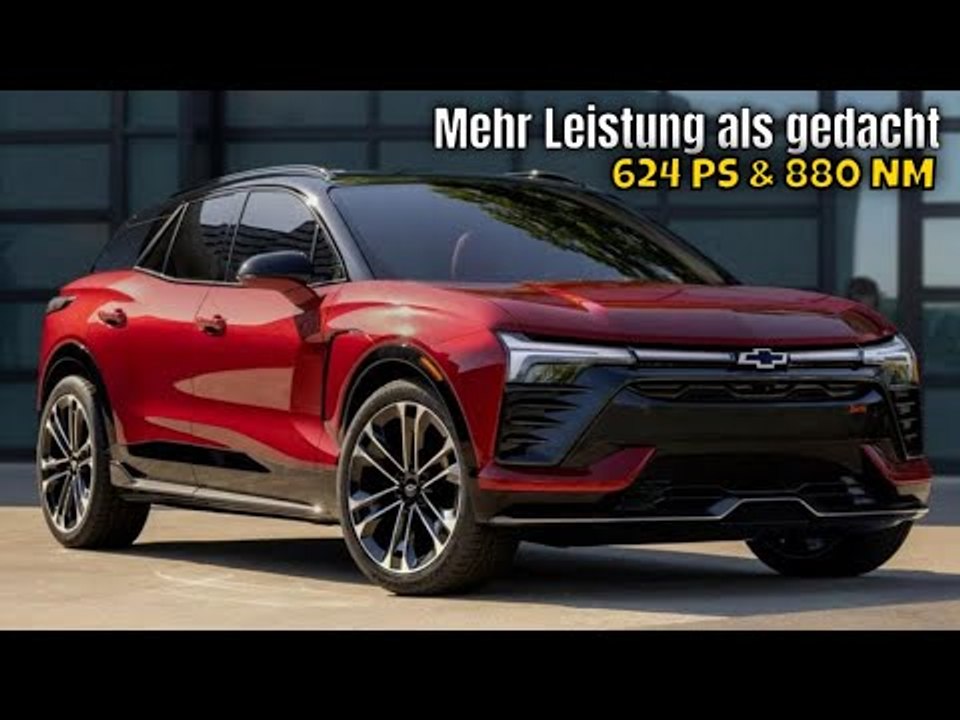 2025 Chevrolet Blazer EV SS – satte 624 PS & 490 km Reichweite im Elektro-SUV